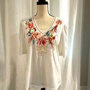 Beautiful embroidered top